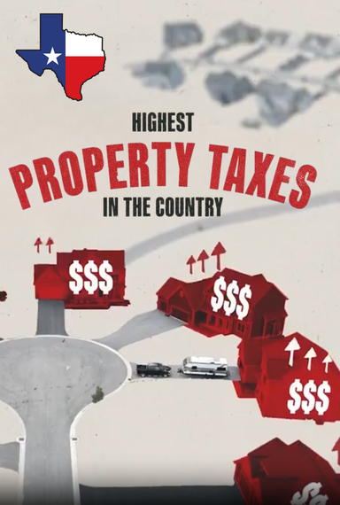 Texas Property Taxes Will Never Go Down