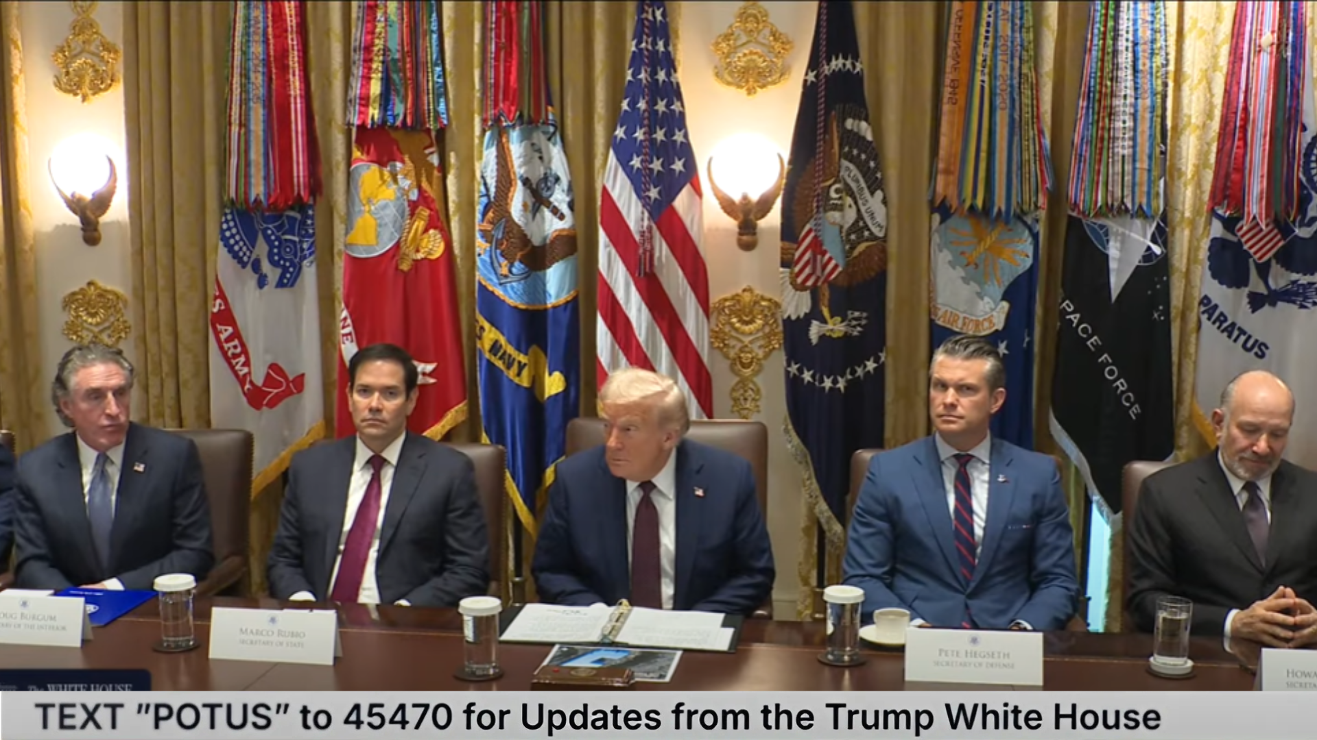 TWH126-President Trump Participates in a Cabinet Meeting, Aug. 26, 2025