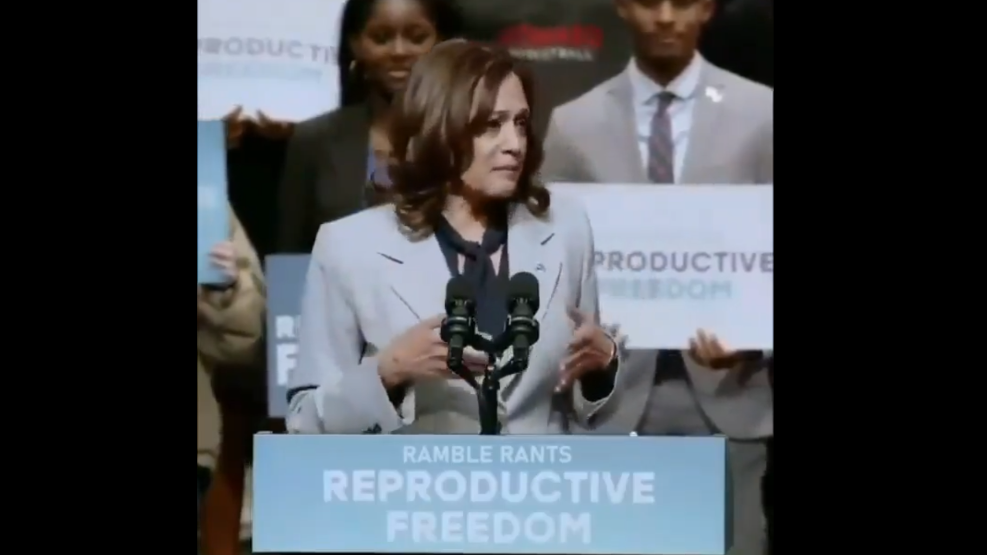 VP Kamala Harris - Today is Today and Yesterday was Today Yesterday