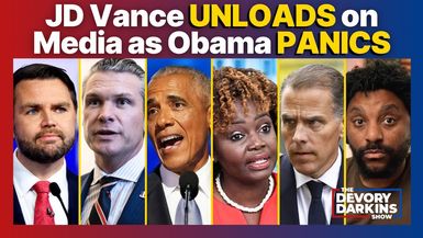 DDS059-JD Vance UNLOADS on Media as Obama PANICS - The DeVory Darkins Show