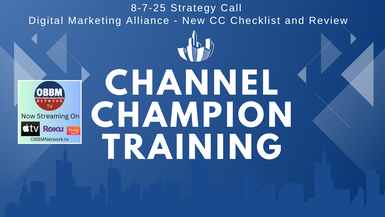 8-7-25 Digital Marketing Alliance - New CC Quickstart & Review