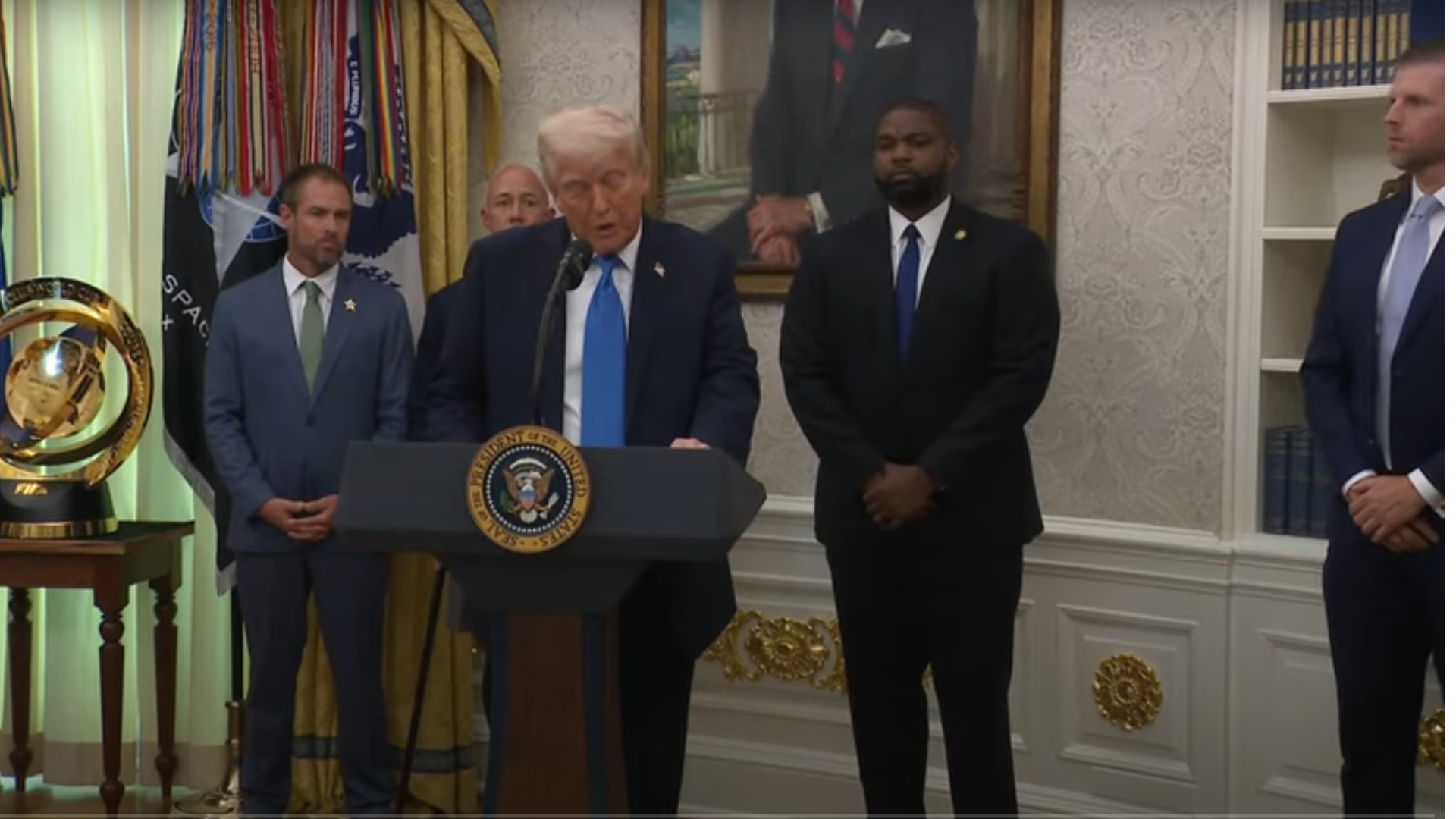 President Trump Participates in a Law Enforcement Event, May 19, 2025
