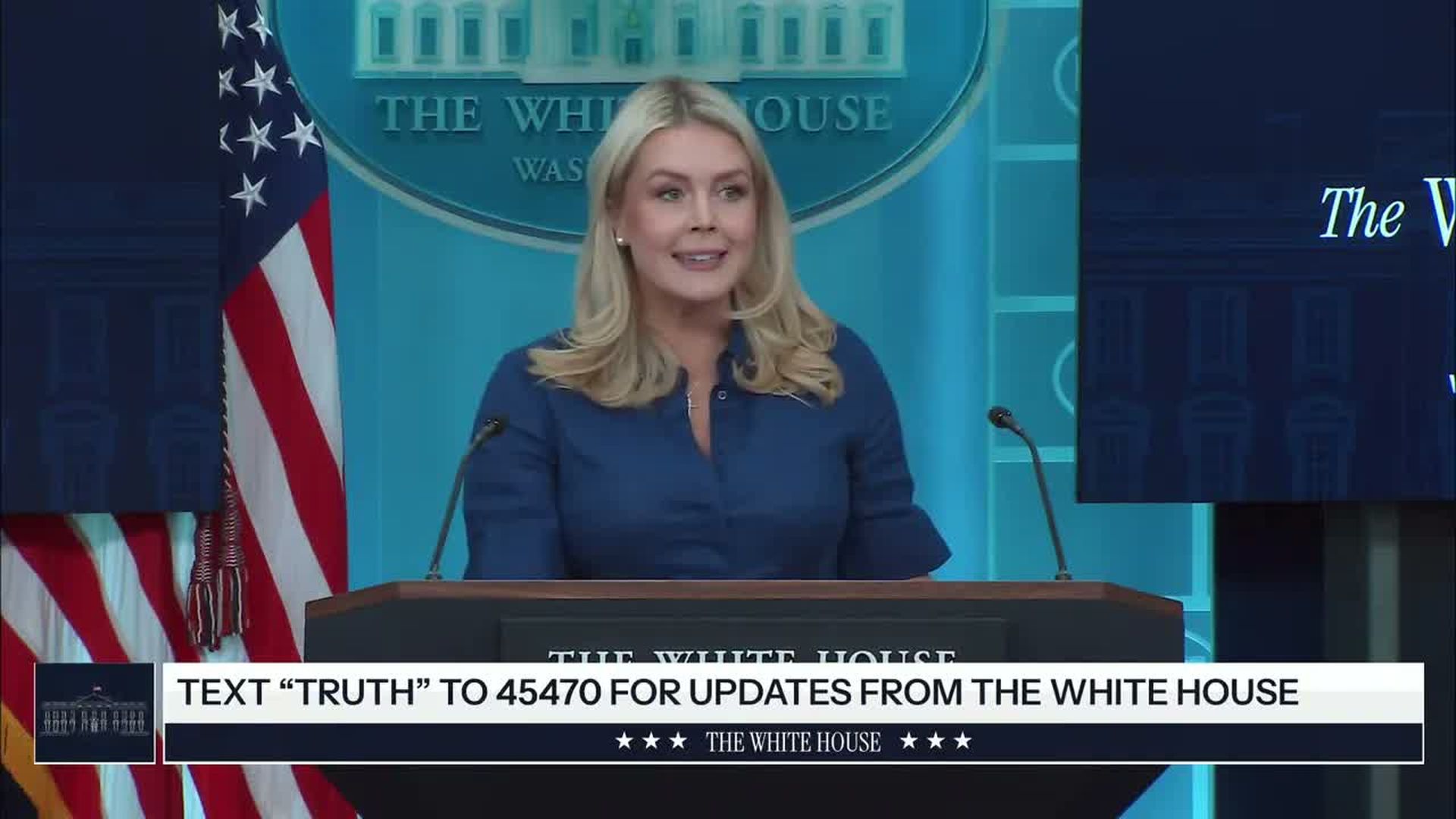 TWH193-Press Secretary Karoline Leavitt Briefs Members of the Media Apr - The White House