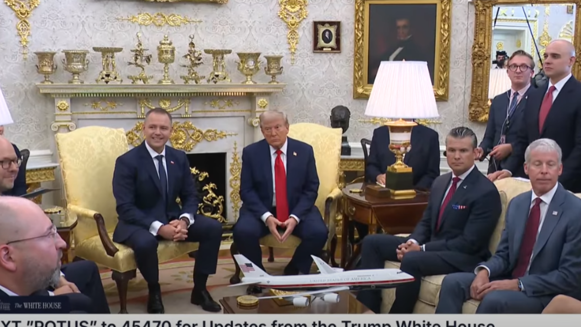 TWH130-President Trump Participates in a Bilateral Meeting with the President of the Republic of Poland