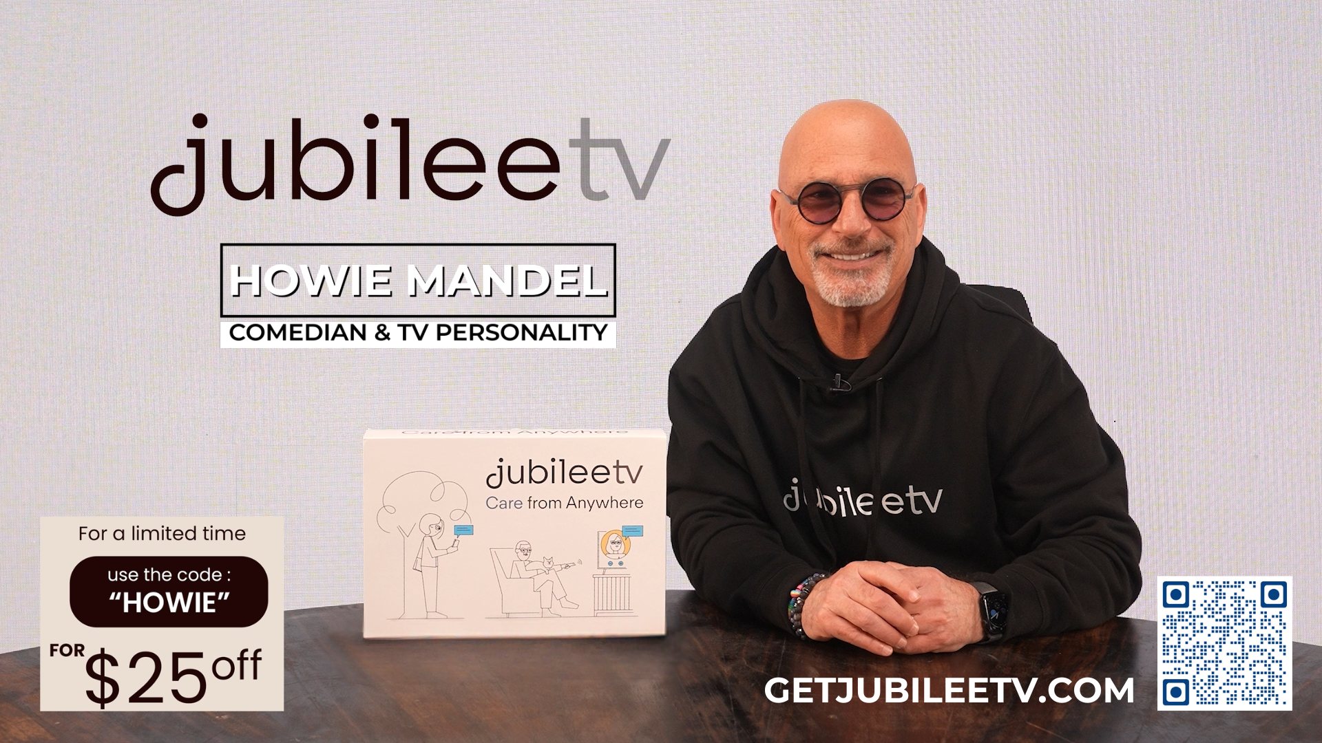 Ad-Howie Mandel for JubileeTV