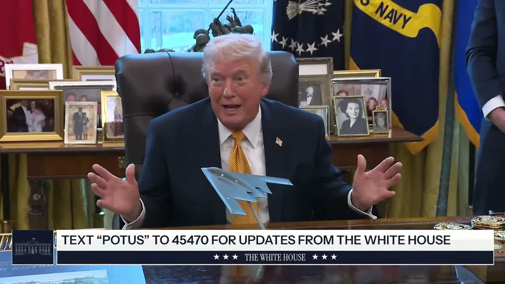 TWH172-President Trump and Vice President JD Vance Participate in Signing Time Mar - The White House