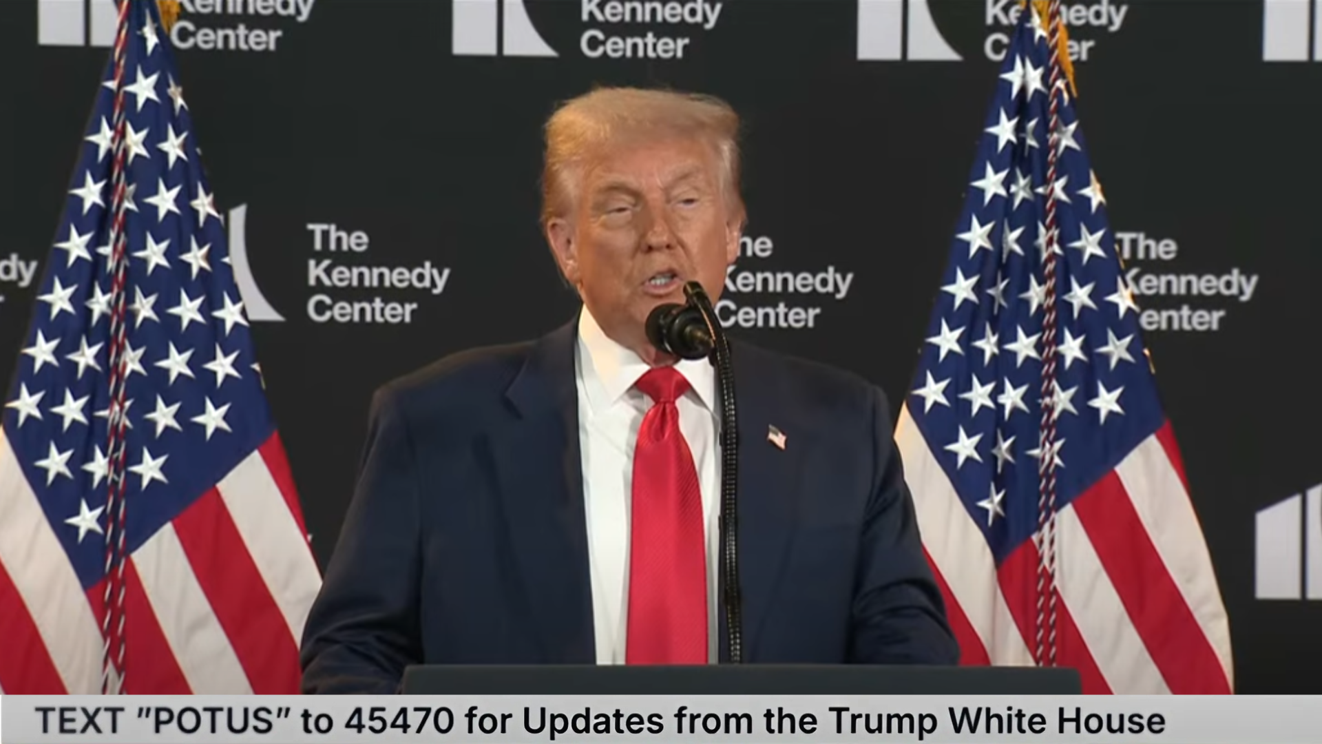 TWH114-President Trump Visits the Kennedy Center and Makes an Announcement