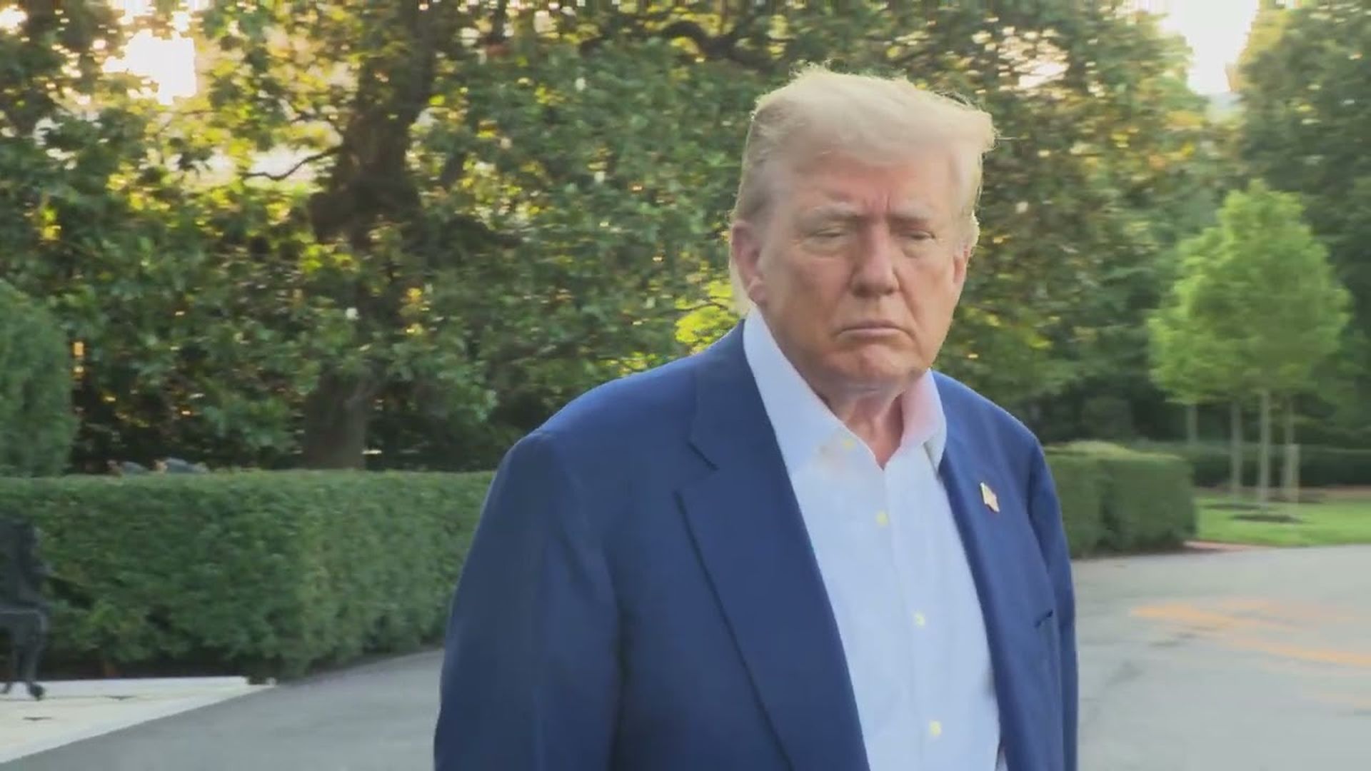 TWH68-President Trump Gaggles with Press Before Departing the White House, June 24, 2025