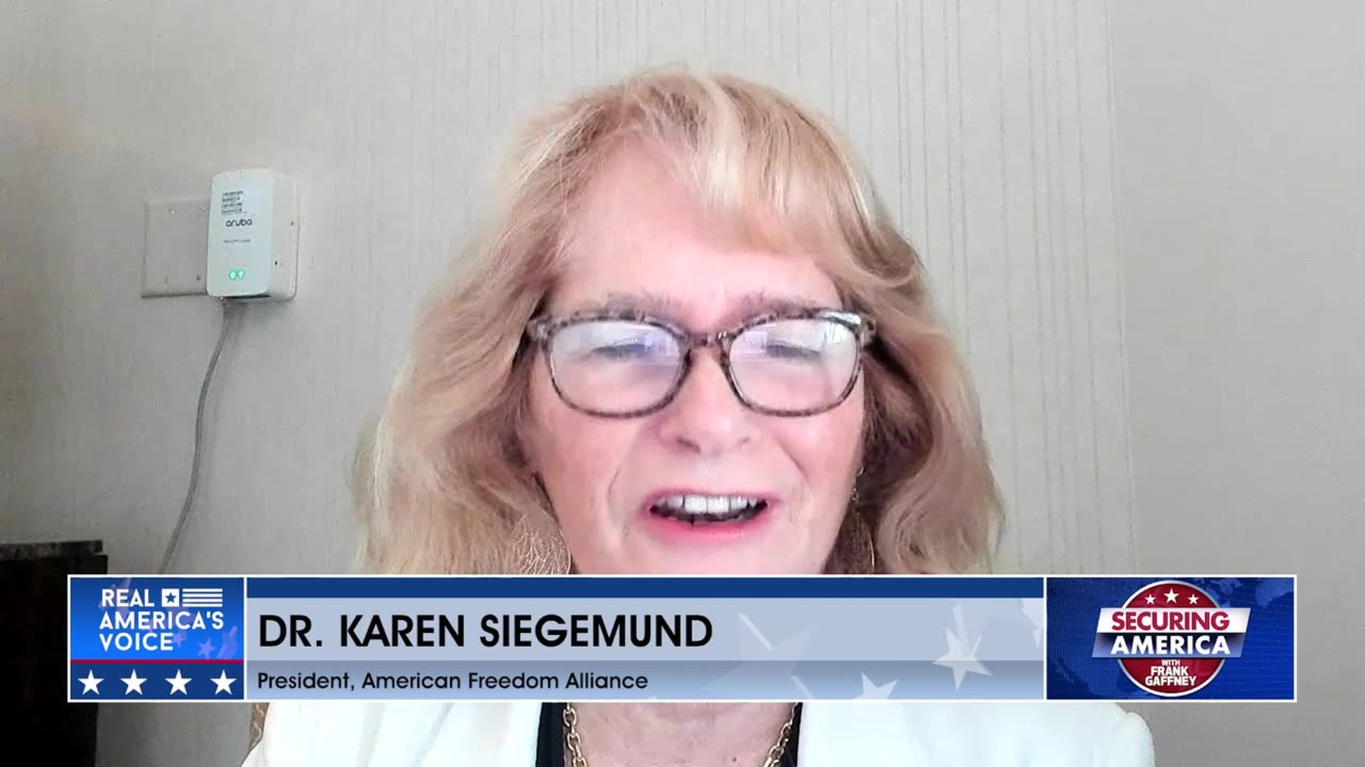 SA505-With Dr. Karen Siegemund George Rasley - Securing America