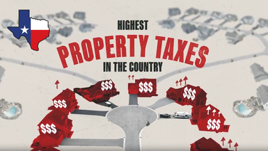 Texas Property Taxes Will Never Go Down