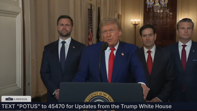 TWH66-President Trump Delivers Address to the Nation regardimg Iran, June 21, 2025