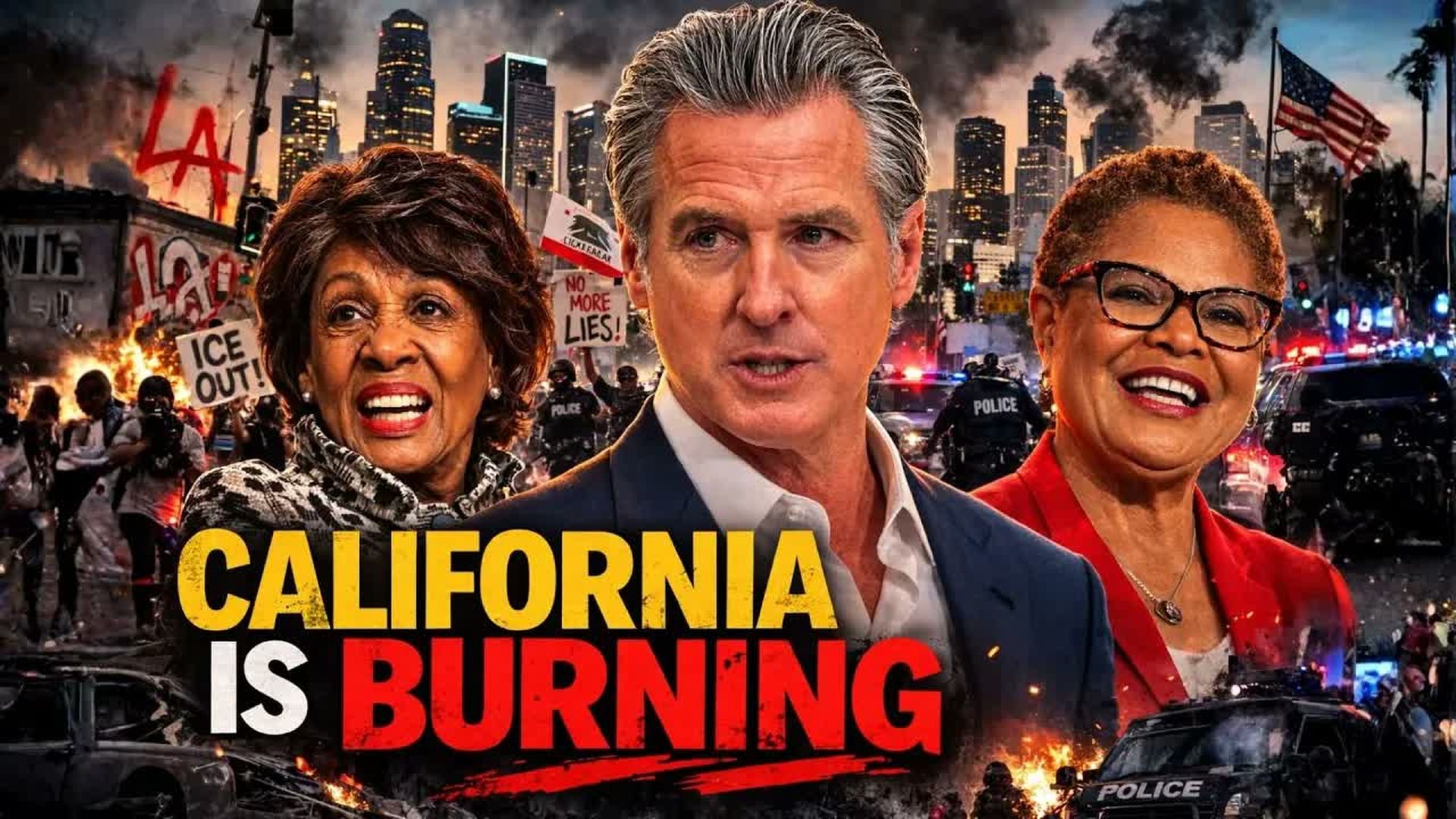 FH77-California Is Burning Riots Corruption Chaos and they did nothing... - Forgotten History