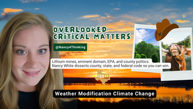 OCM11 - Weather Modification Climate Change - Overlooked Critical Matters
