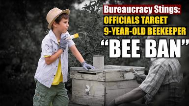 AMT426- STUNG BY CITY HALL: 9-YEAR-OLD’S HIVES UNDER FIRE | As a Man Thinketh