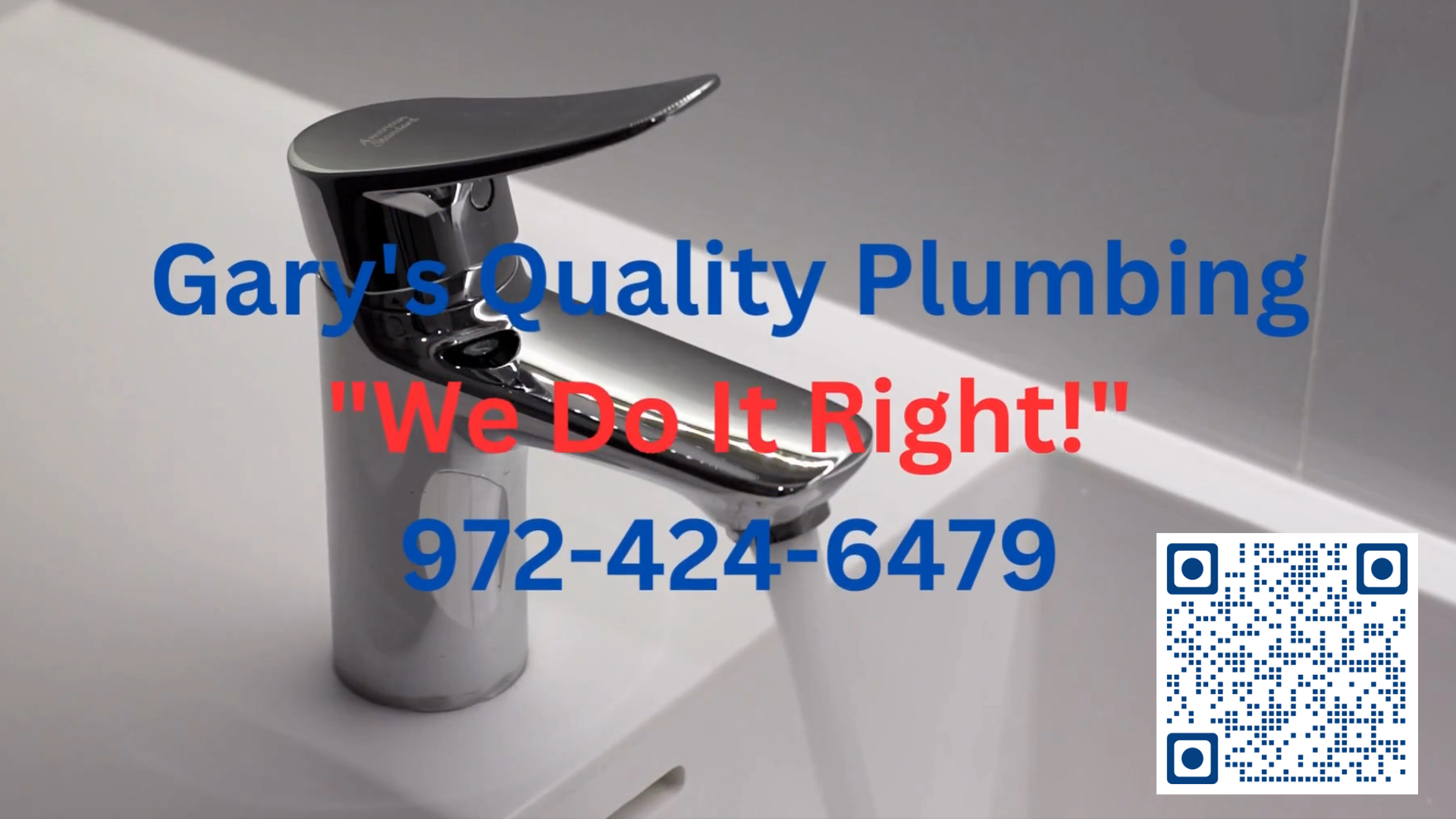 Ad- Gary's Quality Plumbing