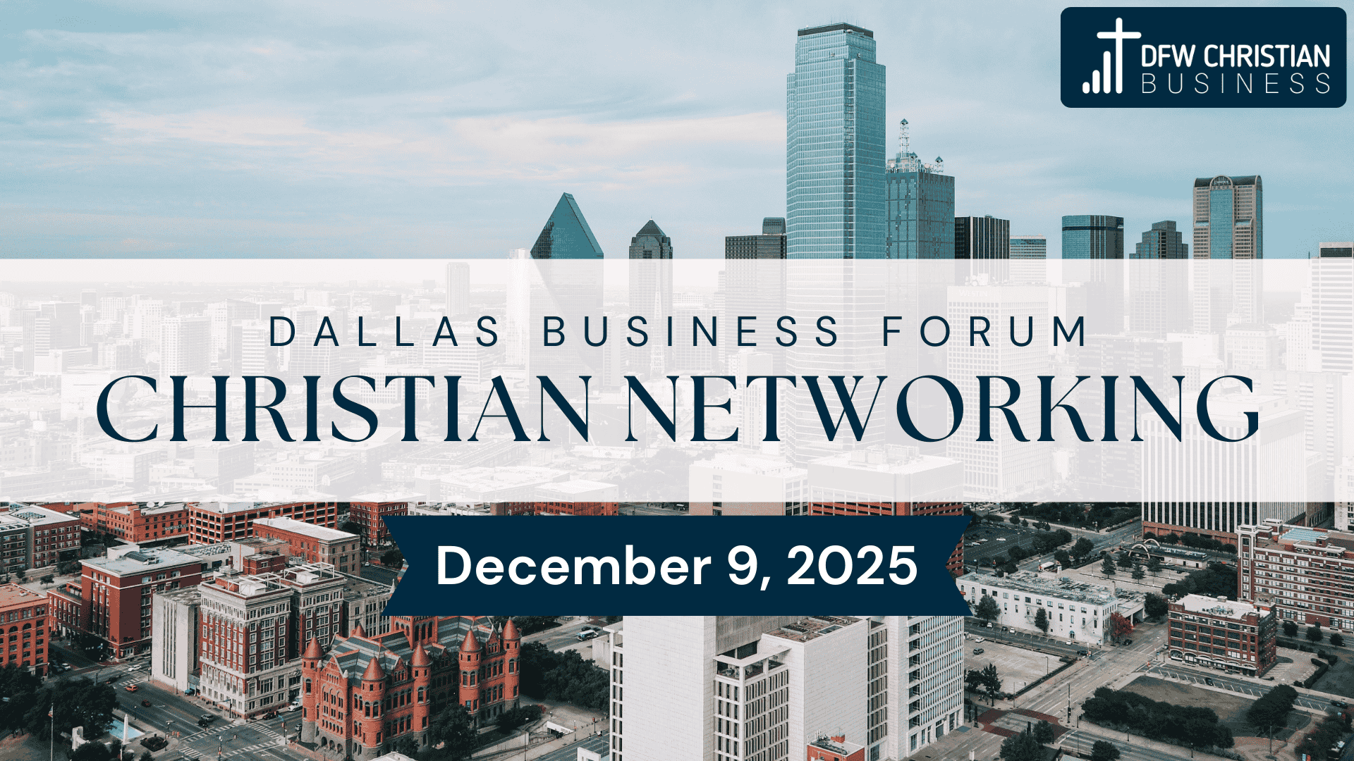 DFWCB5 - Pastor Jerry Minx of Lakepointe Church - Dallas Fort Worth Christian Business Neteworking