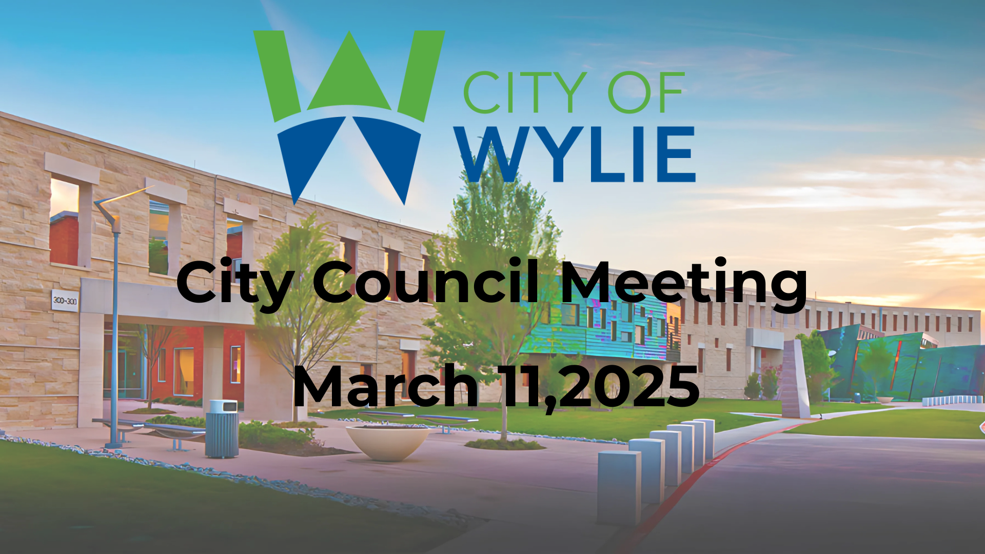 Wylie TX City Council Meeting March 11, 2025