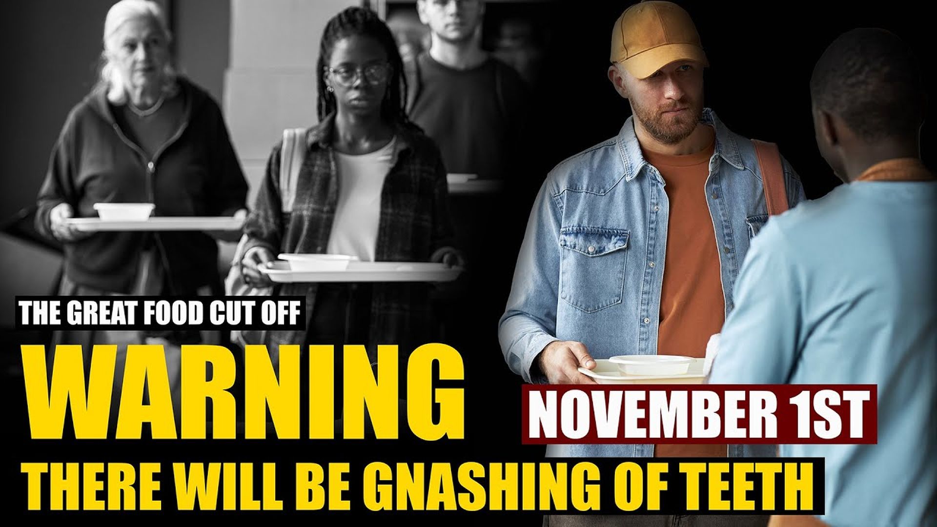 AMT441- THERE WILL BE GNASHING OF TEETH | The Great Food Shut Off... IS HERE | As a Man Thinketh