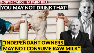 AMT367-Law passes to FORBID "Independent Owners" from consuming Raw Milk- As A Man Thinketh