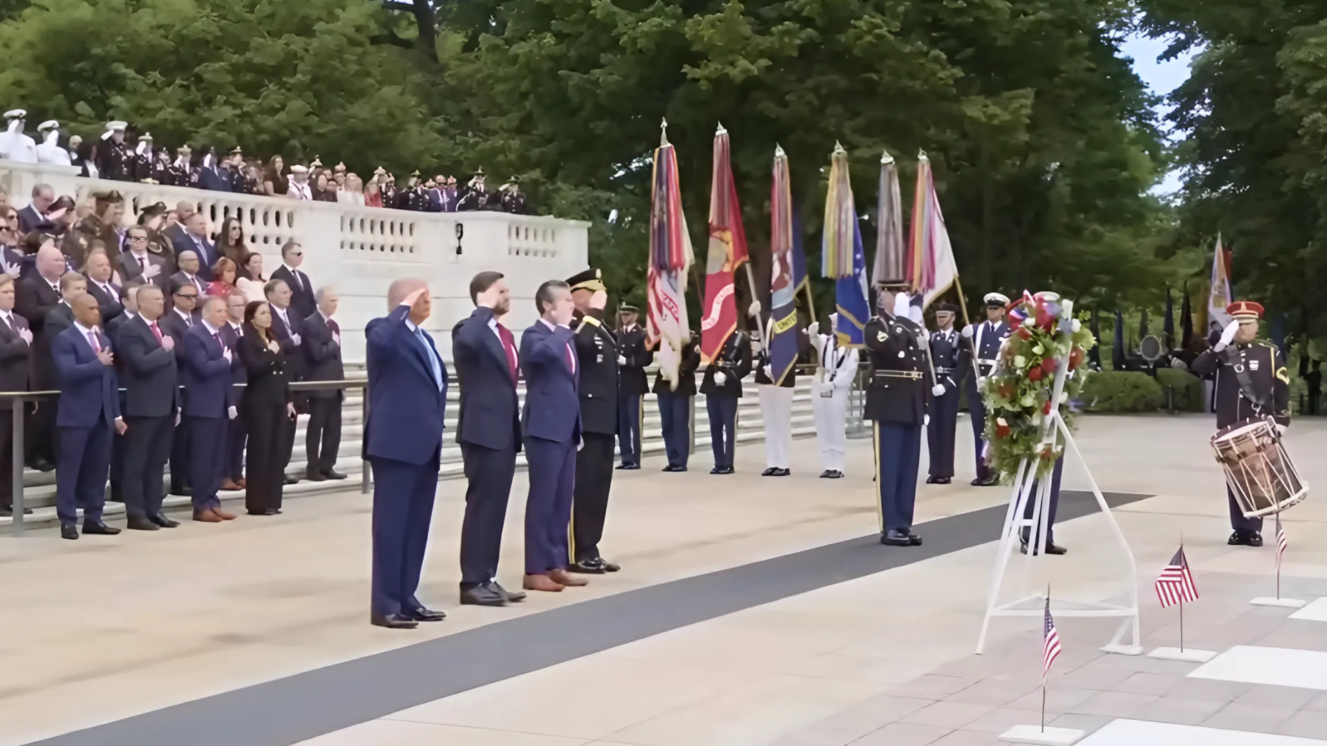 Ep45-President Trump Participates in a Memorial Day Tribute at Arlington National Cemetery