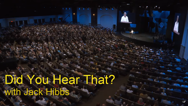 CCCH63-Did You Hear That  (Romans 1018-21) - Jack Hibbs