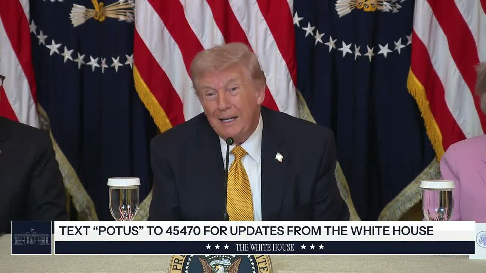 TWH171-President Trump Participates in a Lunch with the Trump Kennedy Center Board Members - The White House