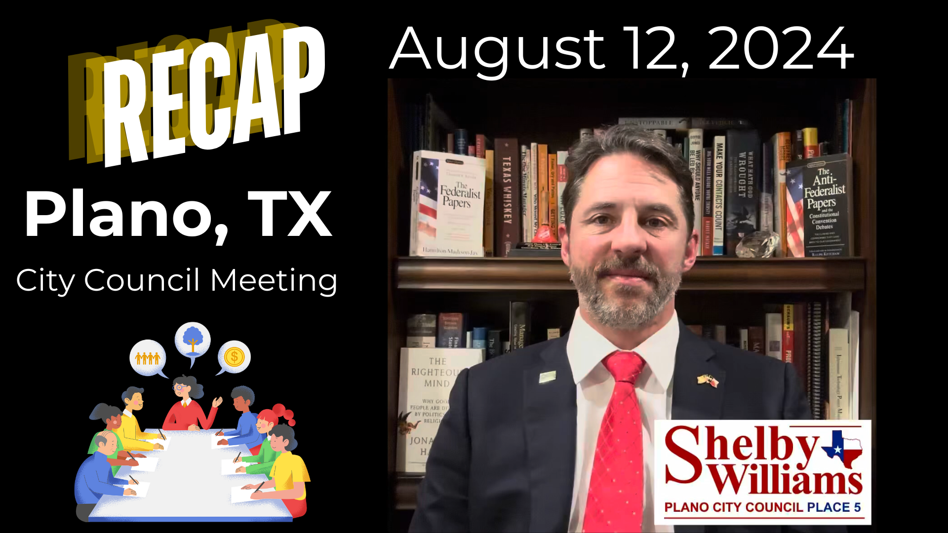 	Plano City Council Recap - August 12, 2024
