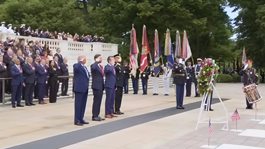 Ep45-President Trump Participates in a Memorial Day Tribute at Arlington National Cemetery
