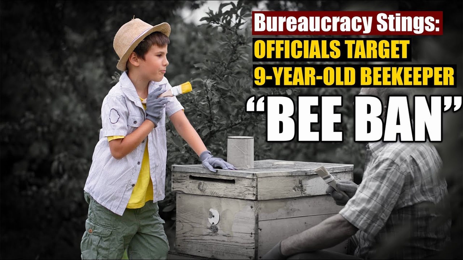 AMT426- STUNG BY CITY HALL: 9-YEAR-OLD’S HIVES UNDER FIRE | As a Man Thinketh