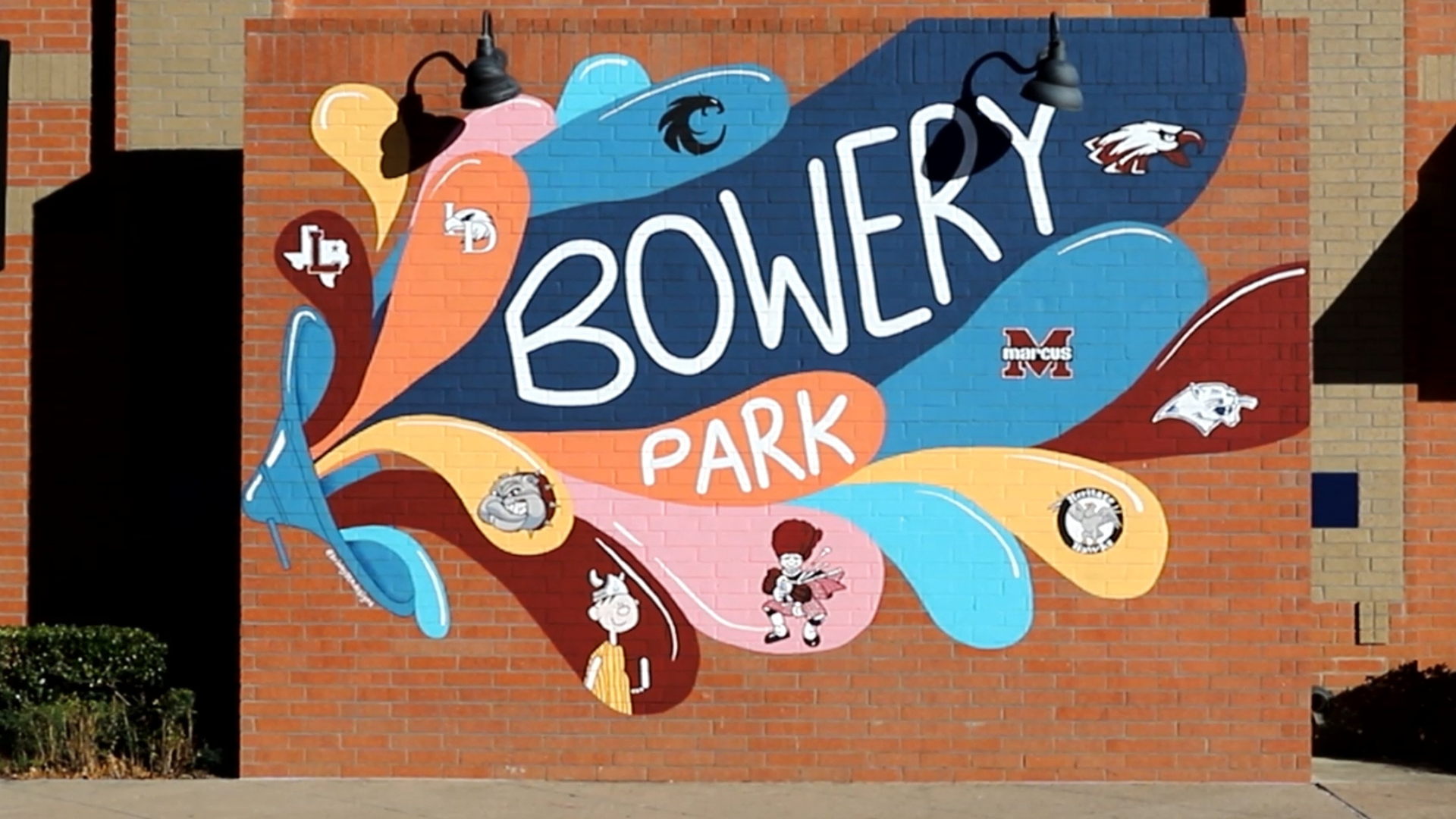 Bowery Park Mural at Bowery Park