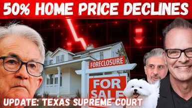 REM189- Mortgage Rates Plummet | 50% Home Price CRASH | Real Estate Mindset