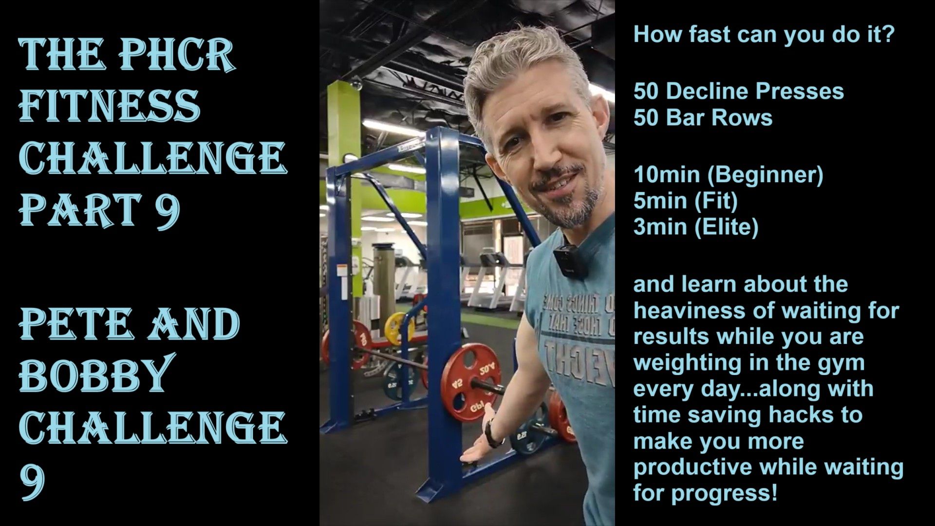 FC9- Pete & Bobby Challenge - PHCR Fitness Challenge