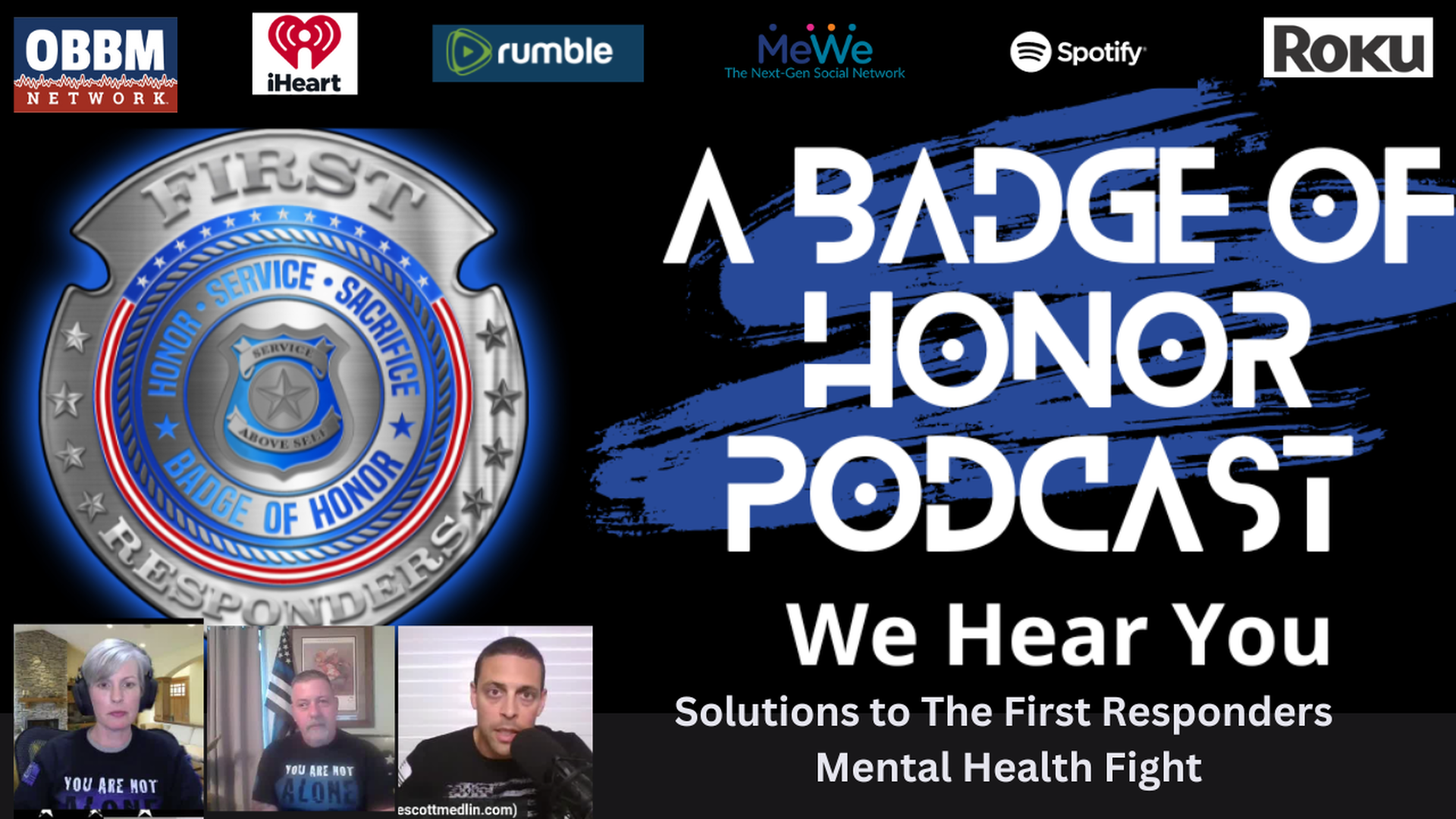 Solutions For First Responder Mental Health - A Badge of Honor TV 