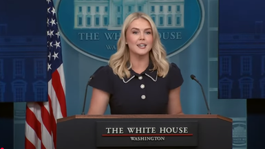 TWH113-Press Secretary Karoline Leavitt Briefs Members of the Media, Aug. 12, 2025