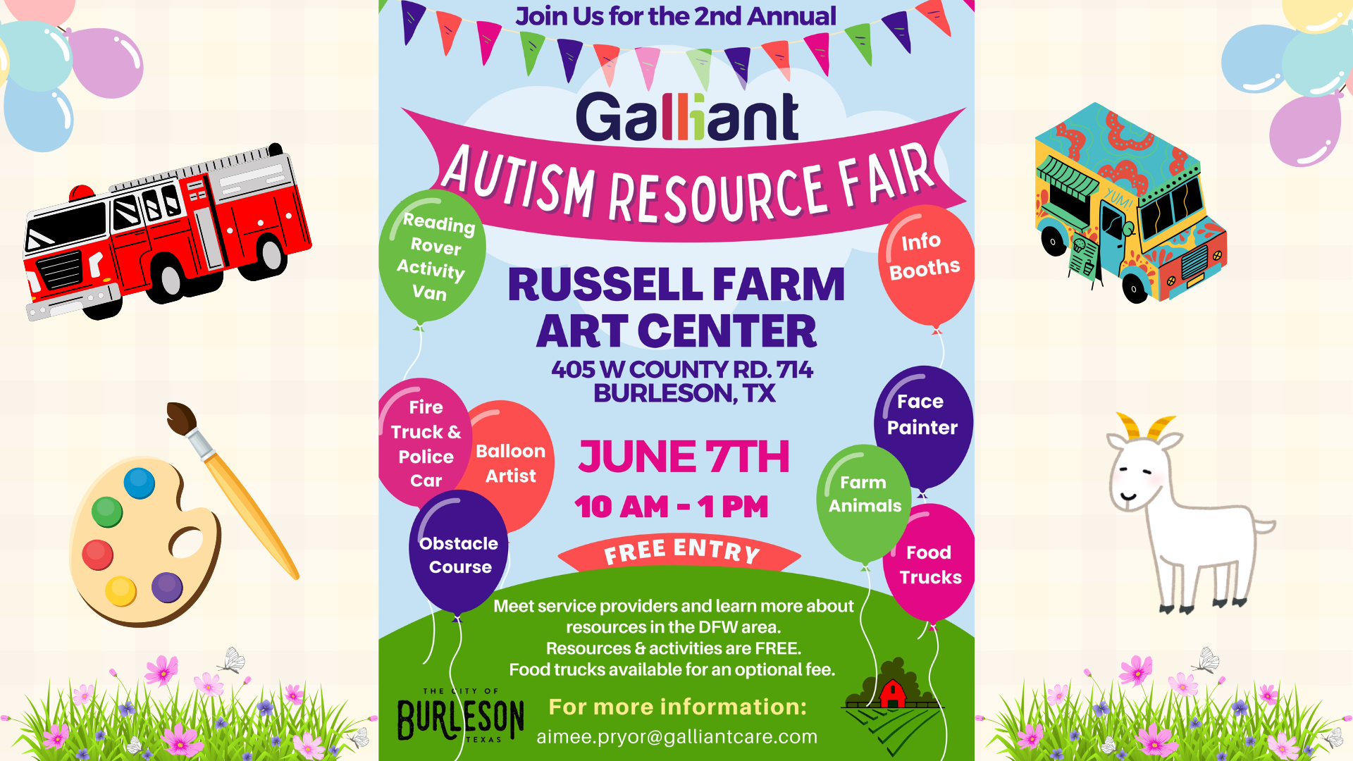 Burleson Autism Fair June 7, 2025