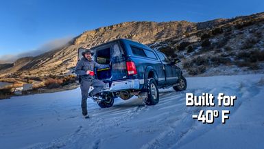 HLS06- I Built a Winter Truck Camper to Hunt Wolves! - High Lonesome Society