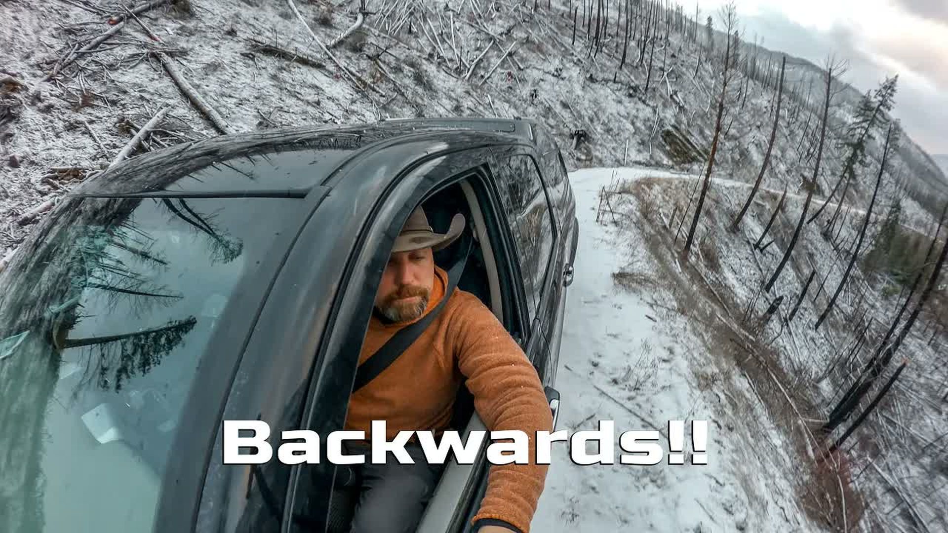 HLS12-Solo Wolf Hunt - Testing My DIY Camper in a Winter Storm - High Lonesome Society - Trinity Vandenacre