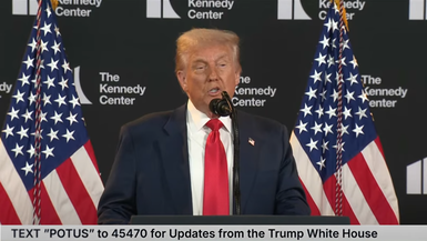 TWH114-President Trump Visits the Kennedy Center and Makes an Announcement