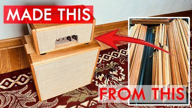 SG5 - I Made Guitar Amp Cabinets Out of Scrap Wood - Skinner Guitars