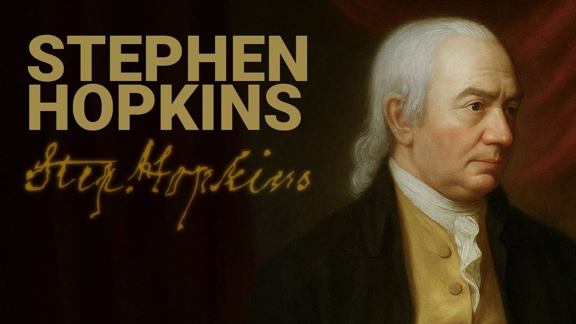 T5609-My Hand Trembles, But My Heart Does Not - Stephen Hopkins