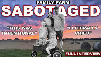 AMT299-SABOTAGED, A Family Farm Deliberately Targeted - As A Man Thinketh