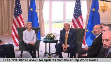 TWH99-President Trump Meets with the President of the European Commission