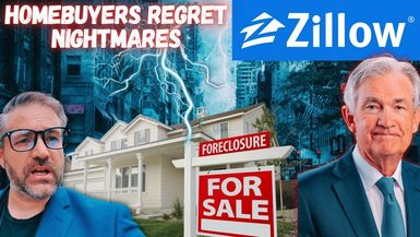 REM102- ZILLOW: It Begins Home Price Collapse | 50% of Markets Have Falling Prices| Real Estate Mindset