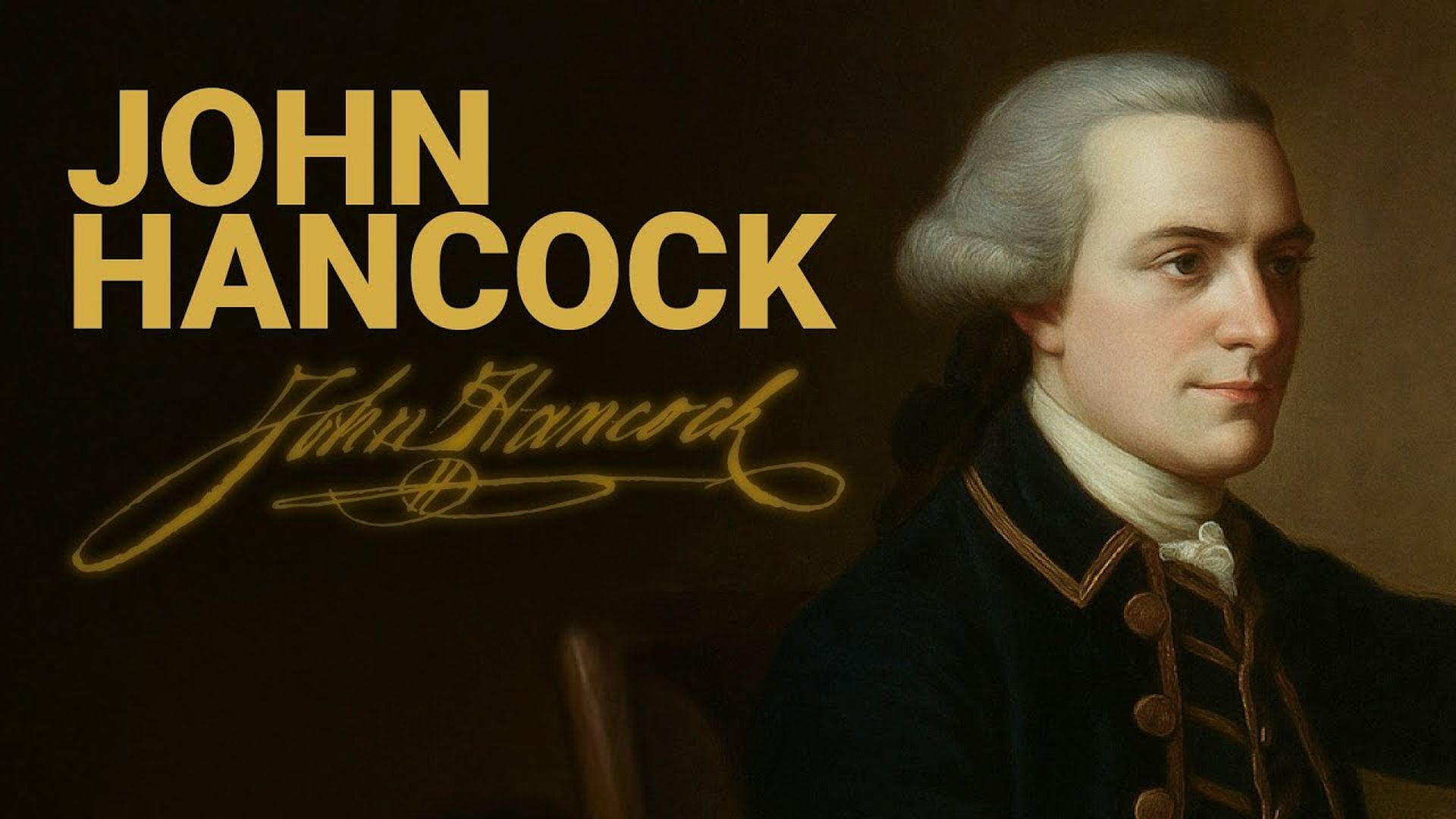 T5601-Let My Name Be Read Without Spectacles - John Hancock