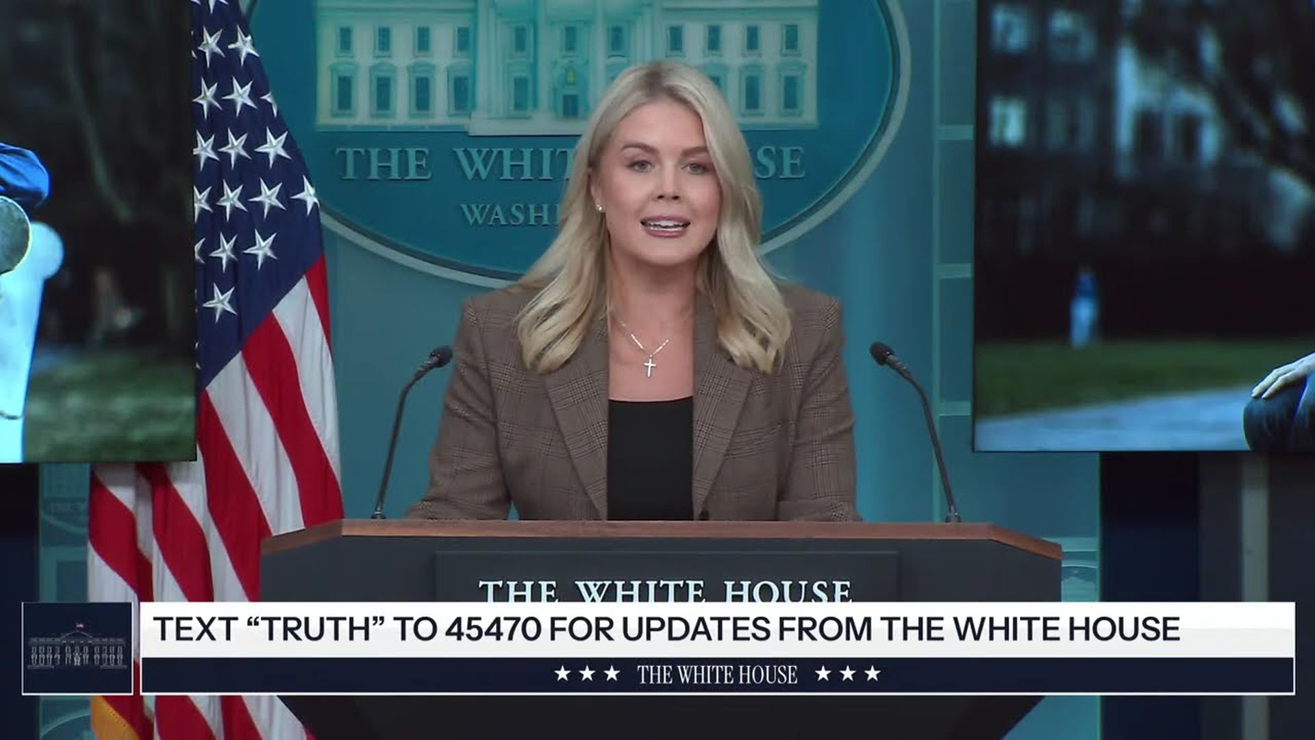TWH136-Press Secretary Karoline Leavitt Briefs Members of the Media, Sep. 22, 2025