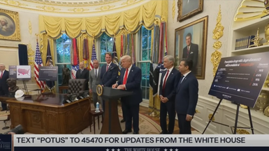 TWH153-President Trump Makes an Announcement, Oct. 10, 2025