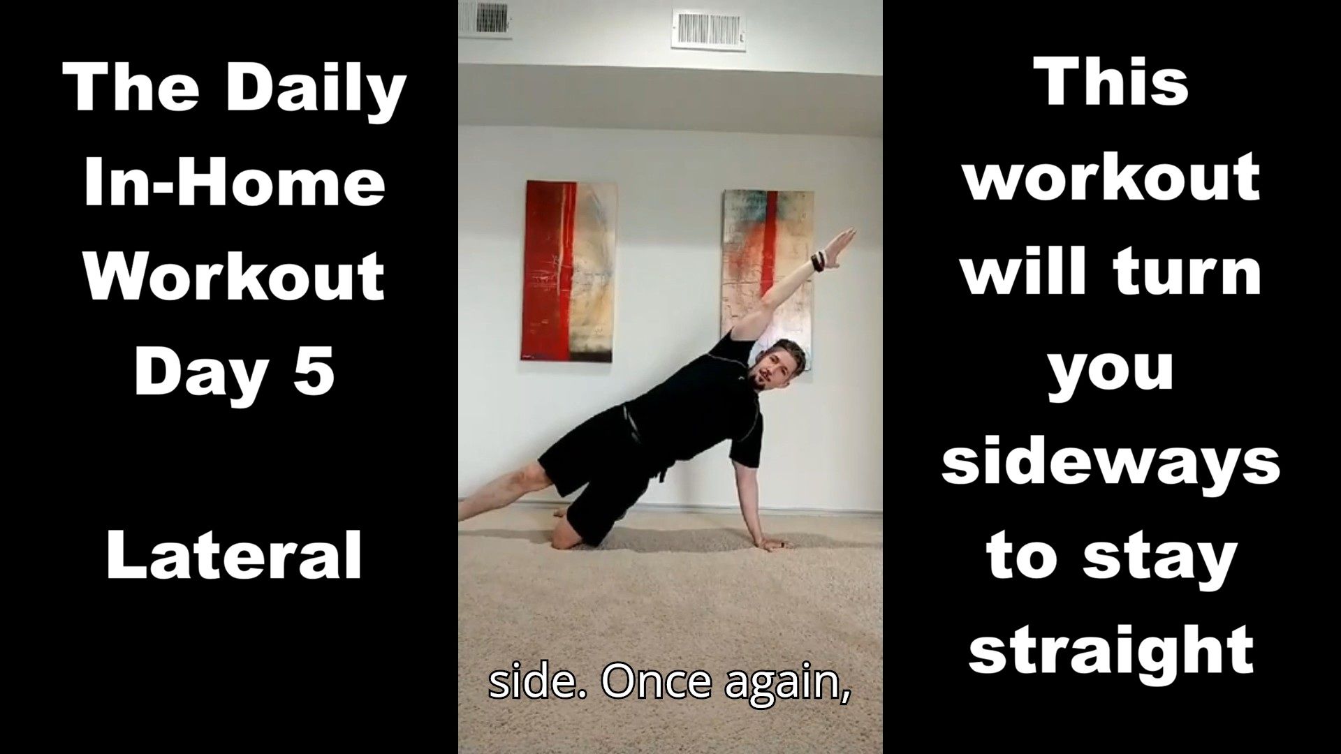 FE11- Day 5: Lateral - Daily In-Home Workout 