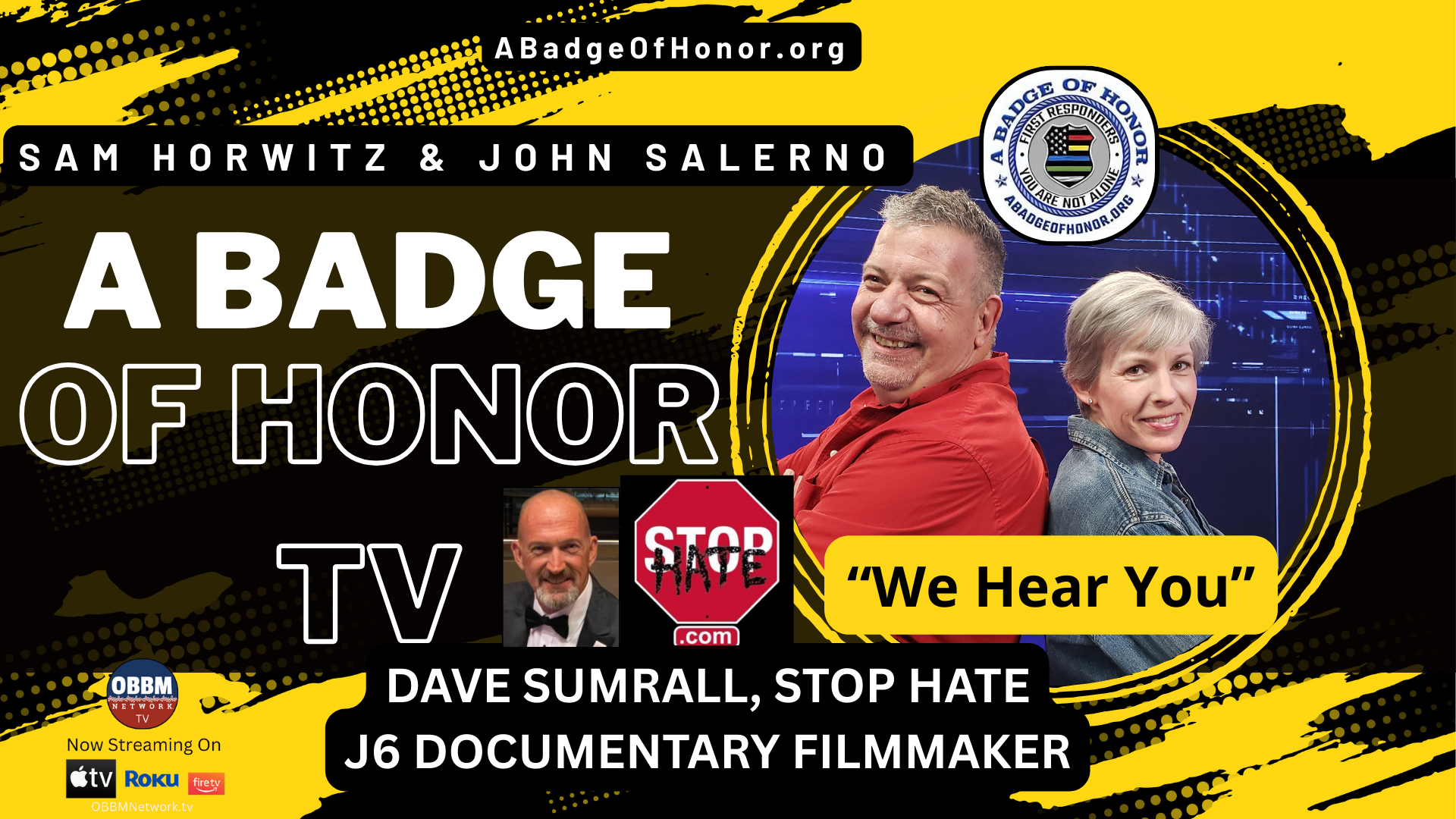 BOH160- Dave Sumrall, Independent J6 Filmmaker - A Badge of Honor TV