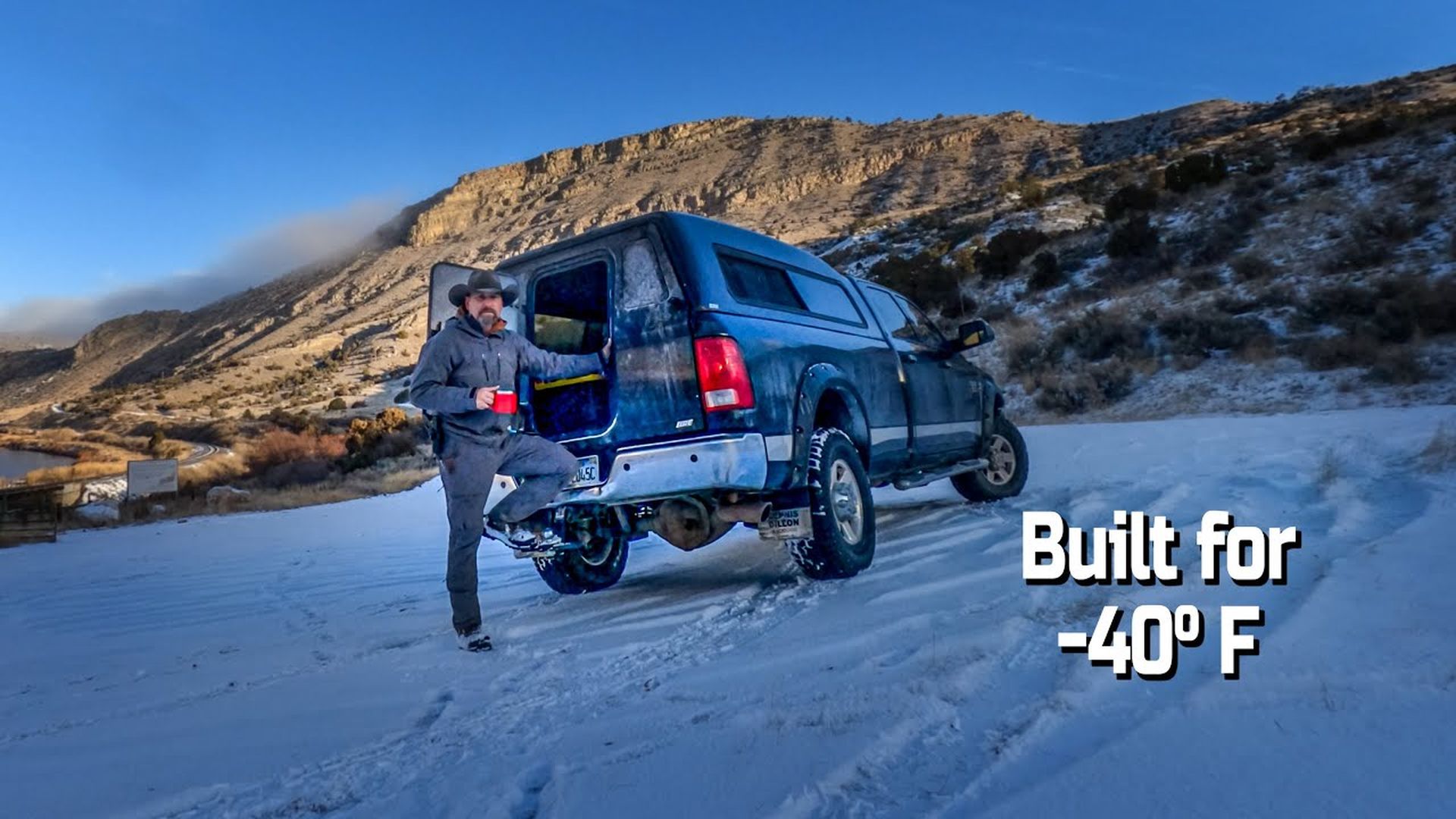 HLS06- I Built a Winter Truck Camper to Hunt Wolves! - High Lonesome Society