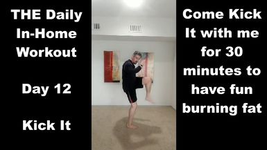 FE18 - Day 12: Kick It - The Daily In-Home Workout